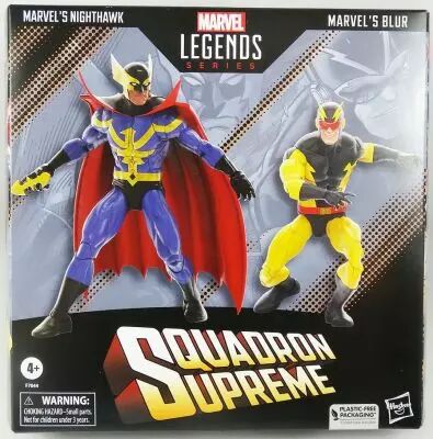 Marvel Legends - Nighthawk & Blur (Squadron Supreme) - S�rie Hasbro