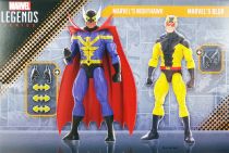 Marvel Legends - Nighthawk & Blur (Squadron Supreme) - Série Hasbro