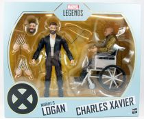 Marvel Legends - Old Logan & Charles Xavier \ X-Men Movies\  - Serie Hasbro