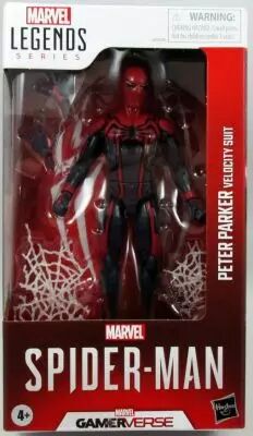 Marvel Legends - Peter Parker \ Velocity Suit\  (Spider-Man) - Serie Hasbro (Gamerverse)