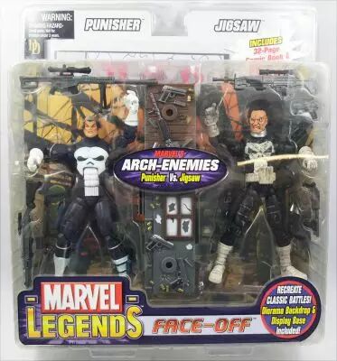 Marvel Legends - Punisher & Jigsaw - S�rie Face-Off