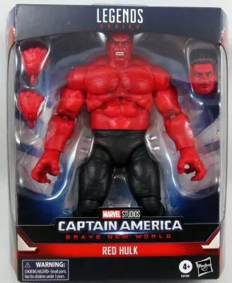 Marvel Legends - Red Hulk (Brave New World) - S�rie Hasbro