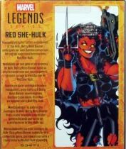 Marvel Legends - Red She-Hulk - Serie Hasbro