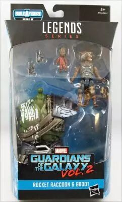 Marvel Legends - Rocket Raccoon & Groot - Serie Hasbro (Gladiator Hulk)