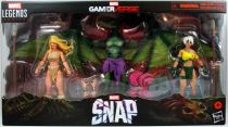 Marvel Legends - Rogue, Sauron, Shanna the She-Devil \ Savage Land\  - Serie Hasbro Gamerverse (Exclusive pack)