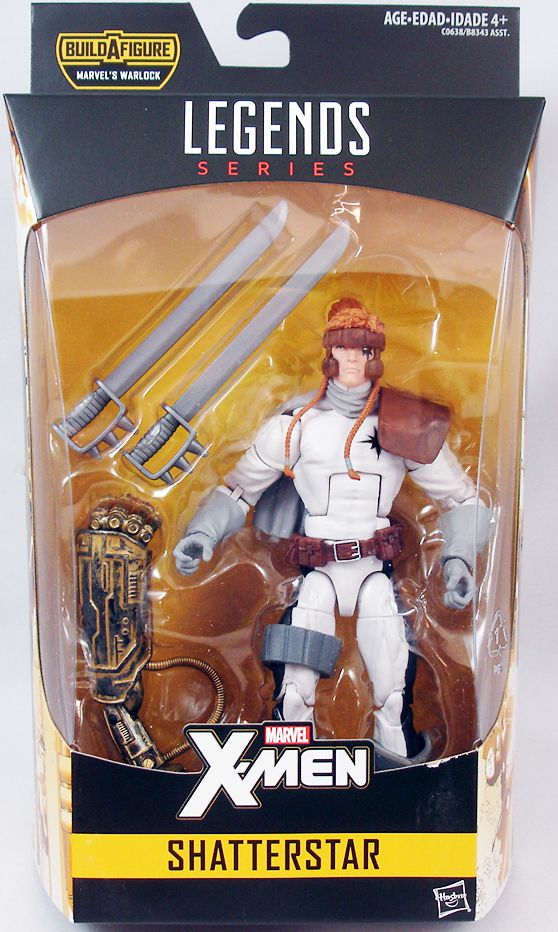 Marvel Legends Shatterstar Series Hasbro X Men Warlock