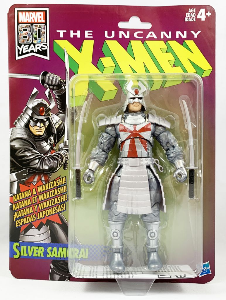 X-men Special Metallic Edition Silver Samauri Wolverine Action Figures Marvel 94 for sale online