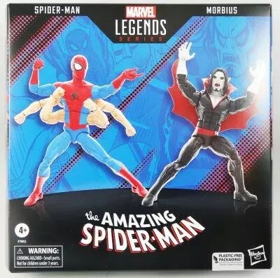 Marvel Legends - Spider-Man & Morbius (The Amazing Spider-Man) - S�rie Hasbro