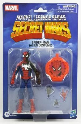 Marvel Legends - Spider-Man (Alien Costume) - Serie Hasbro \ Secret Wars\ 