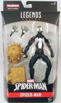 Marvel Legends - Spider-Man \ Black Costume\  - Serie Hasbro (Sandman)