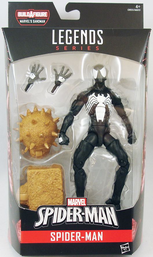 black spiderman marvel legends