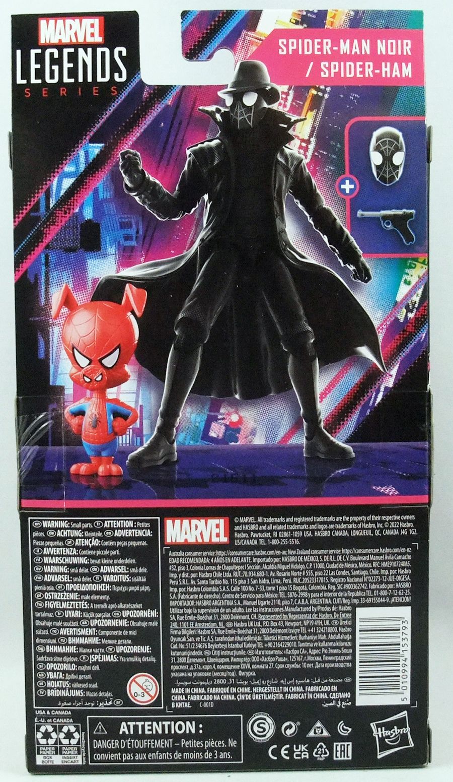 Hasbro Marvel Legends Series Spider-Man Noir and Spider-Ham Action Figure  2-Pack - US