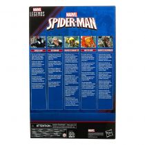 Marvel Legends - Spider-Man Villains : Silvermane, Molten Man, Human Fly, Razorback & Spider-Man