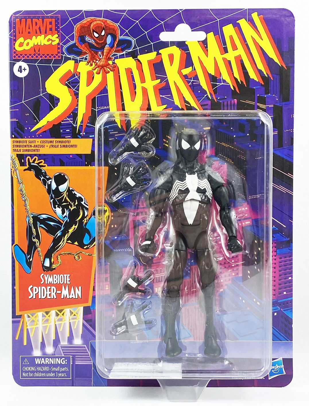 Marvel Legends - Symbiote Spider-Man (Spider-Man 1994 Animated Series) -  Series Hasbro