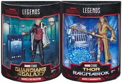 Marvel Legends - The Collector & The Grandmaster - Marvel Studios Series Hasbro (SDCC \'19 Exclusve)