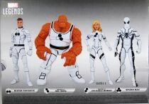Marvel Legends - The Thing & Invisible Woman \ Future Foundation\  - Serie Hasbro