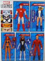 Marvel Legends - The West Coast Avengers : Mockingbird, Tygra, Spider-Woman, Iron Man, Hank Pym
