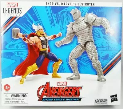 Marvel Legends - Thor & Destroyer (Avengers Beyond Earth\'s Mightiest) - S�rie Hasbro