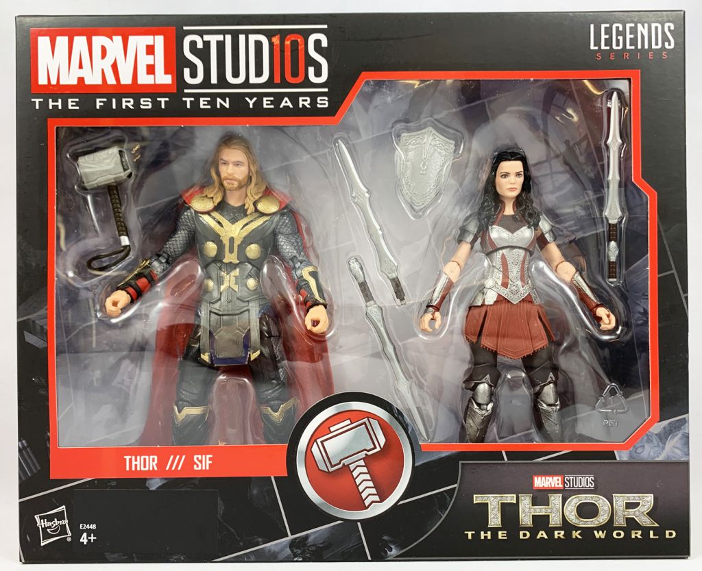 marvel legends thor and sif