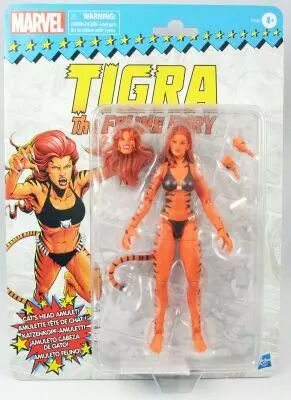 Marvel Legends - Tigra the Feline Fury - S�rie Hasbro