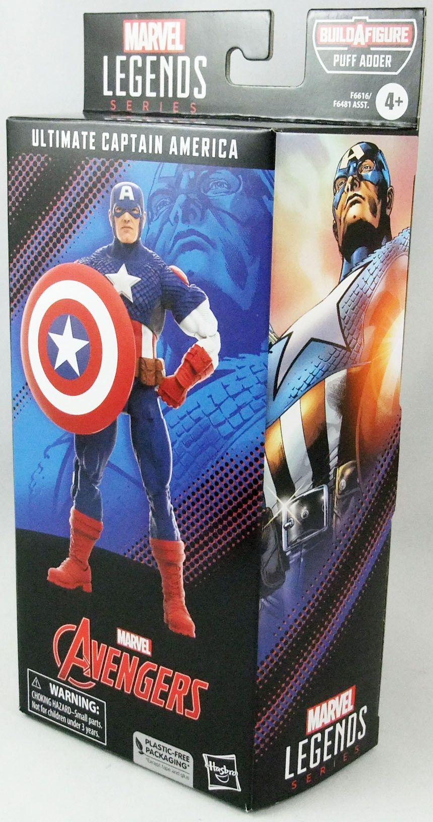 Marvel Legends - Ultimate Captain America, Avengers Figurine articulée