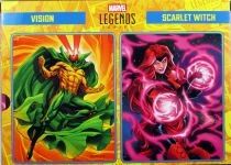 Marvel Legends - Vision & Scarlet Witch \ Earth\'s Mightiest Heroes Avengers\  - Serie Hasbro