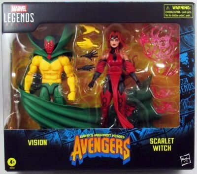 Marvel Legends - Vision & Scarlet Witch \ Earth\'s Mightiest Heroes Avengers\  - Series Hasbro