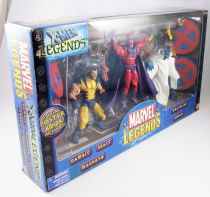 Marvel Legends - X-Men Legends set : Gambit, Rogue, Beast, Magneto, Wolverine - ToyBiz