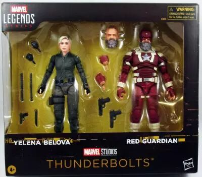 Marvel Legends - Yelena Belova & Red Guardian (Thunderbolts) - Serie Hasbro
