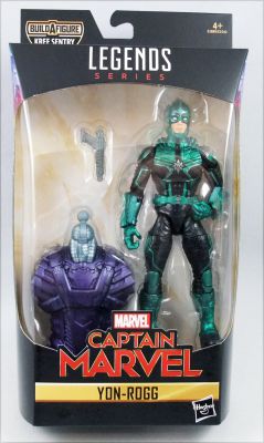 Marvel Legends Series Captain Marvel Kree Sentry BAF YON-ROGG Figure 