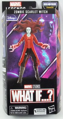 Marvel Legends Zombie Scarlet Witch Khonshu Build A