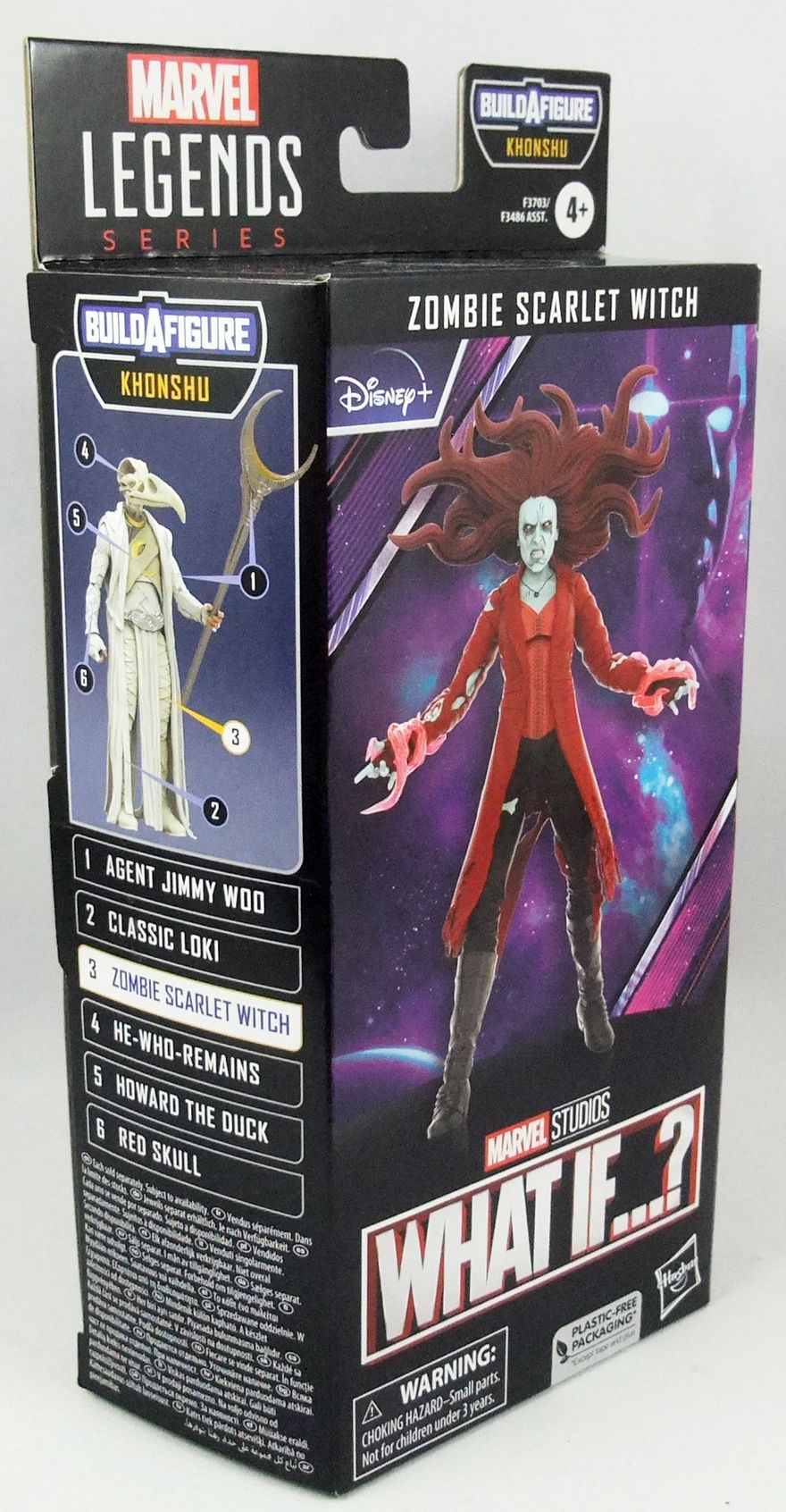 Hasbro Marvel Legends Series What If? Zombie Scarlet Witch 6-in