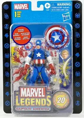 Marvel Legends (20th Anniversary) - Captain America - S�rie Hasbro