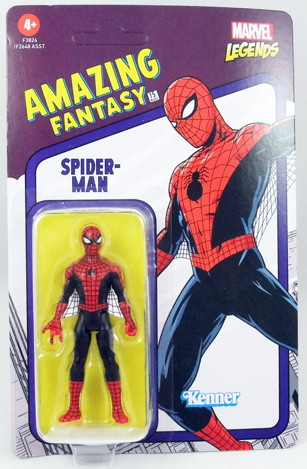 Marvel Legends Amazing Fantasy Spider-Man action figure Hasbro