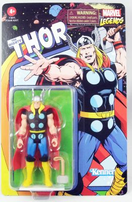 Loki Retro Collection Kenner 3,75" Marvel Legends The Mighty Thor 