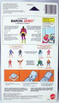 Marvel Secret Wars - Baron Zemo (loose with cardback) - Mattel