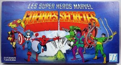 Marvel Secret Wars - Board Game - Habourdin International 1985