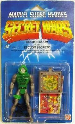 Figurine Marvel Guerres Secrètes - Doctor Doom / Docteur Fatalis - Mattel - Vintage (sans Boîte)