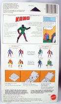 Marvel Secret Wars - Kang the Conqueror (loose with cardback) - Mattel