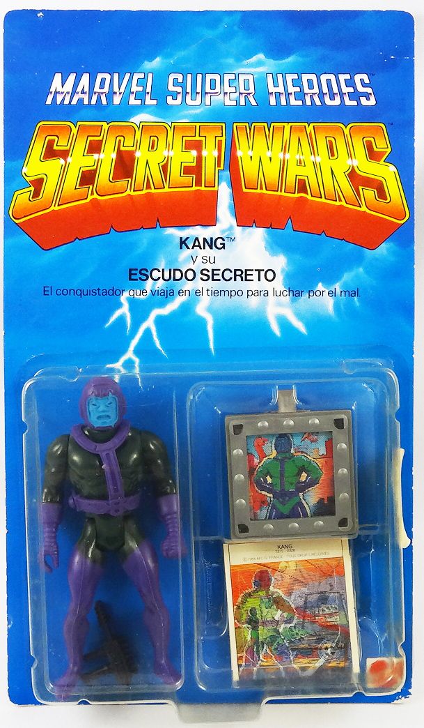 Marvel Secret Wars - Kang The Conqueror (Spain card) - Mattel