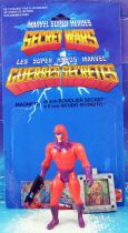 Marvel Secret Wars - Magneto (loose with cardback) - Mattel