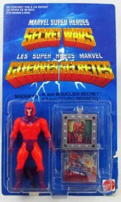 Marvel Secret Wars - Magneto (loose with Europe blister card) - Mattel