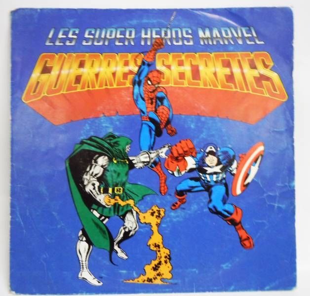 Marvel Secret Wars MiniLP Record CBS Records 1986