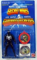 Marvel Secret Wars - Spider-Man \ black costume\  (loose with Europe blister card) - Mattel