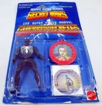 Marvel Secret Wars - Spider-Man \ black costume\  (loose with Europe blister card) - Mattel