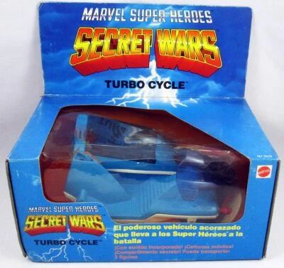Marvel Secret Wars - Turbo Cycle (mint in box) - Mattel