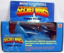 Marvel Secret Wars - Turbo Cycle (mint in box) - Mattel