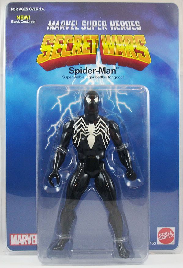 Marvel Secret Wars Jumbo Figures - Spider-Man black costume - Gentle Giant