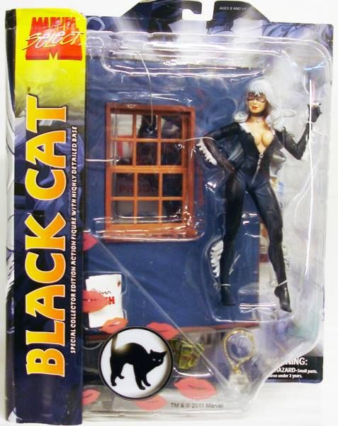 marvel select black cat action figure