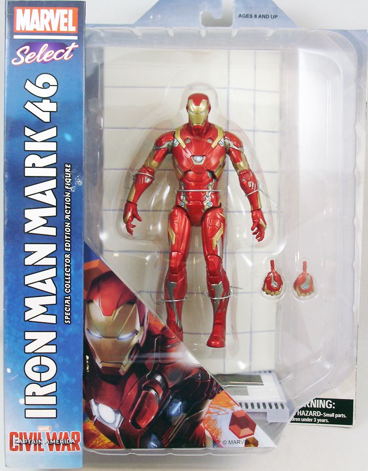 marvel select iron man mark 6
